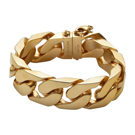 celine gold bracelet u|authentic Celine bracelets.